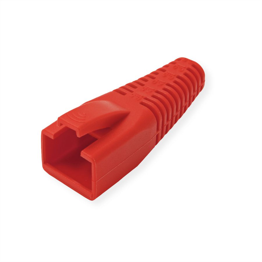ROLINE Embout anti-pliage, pour RJ-45, 10 pièces, rouge