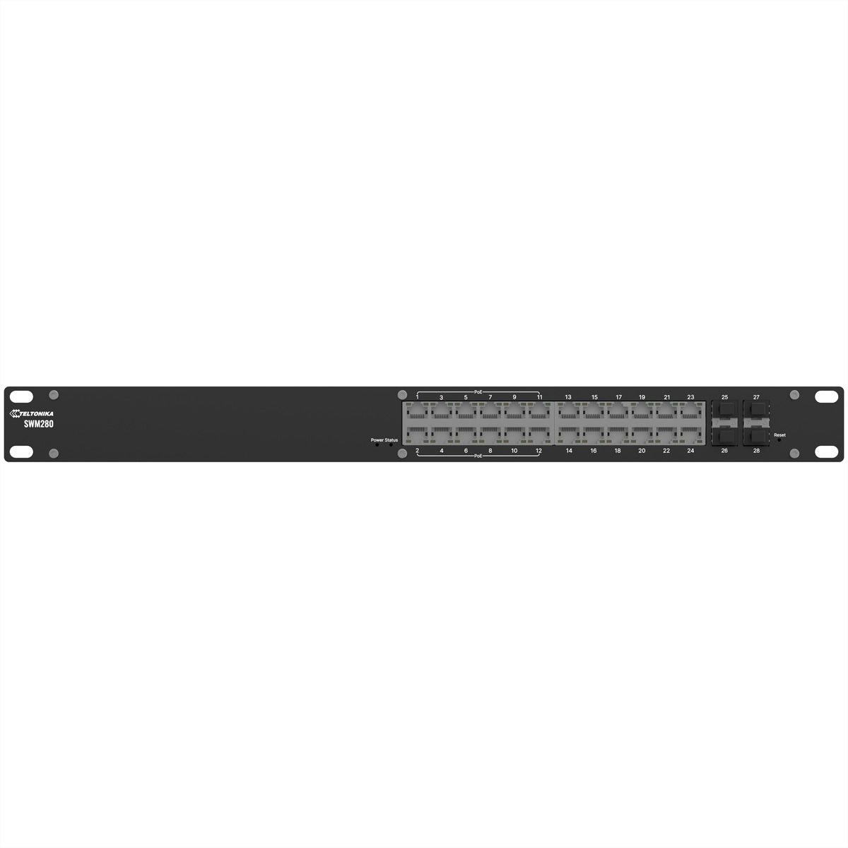TELTONIKA SWM280 PoE+ Managed Switch, 24 Ports