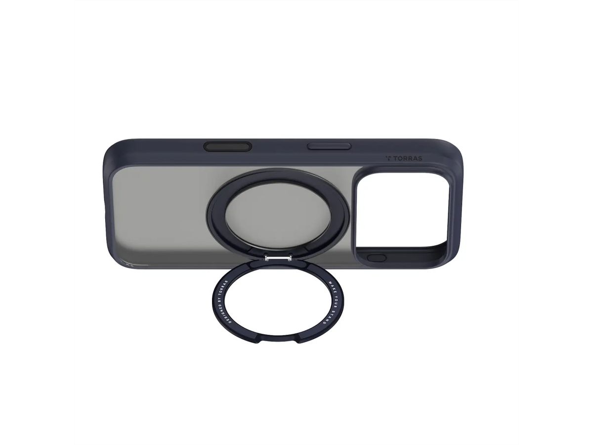 Torras Upro Ostand Schutzhülle, iPhone 17 Pro, MagSafe, schwarz