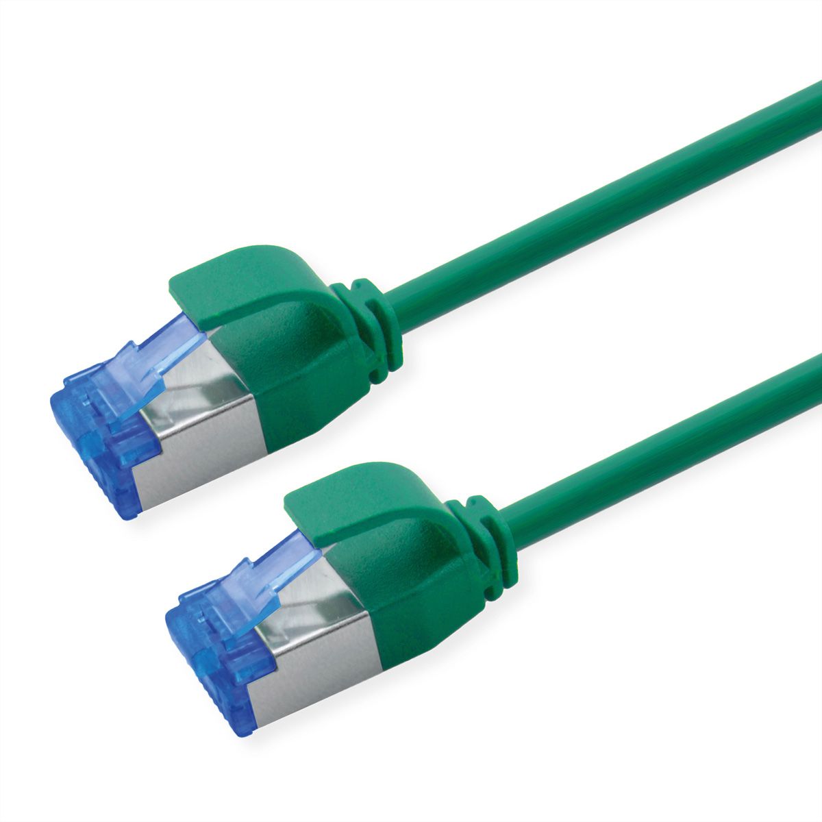 ROLINE Cordon Cat.6A (Classe EA) S/FTP (PiMF), LSOH, PoE , vert, 2 m