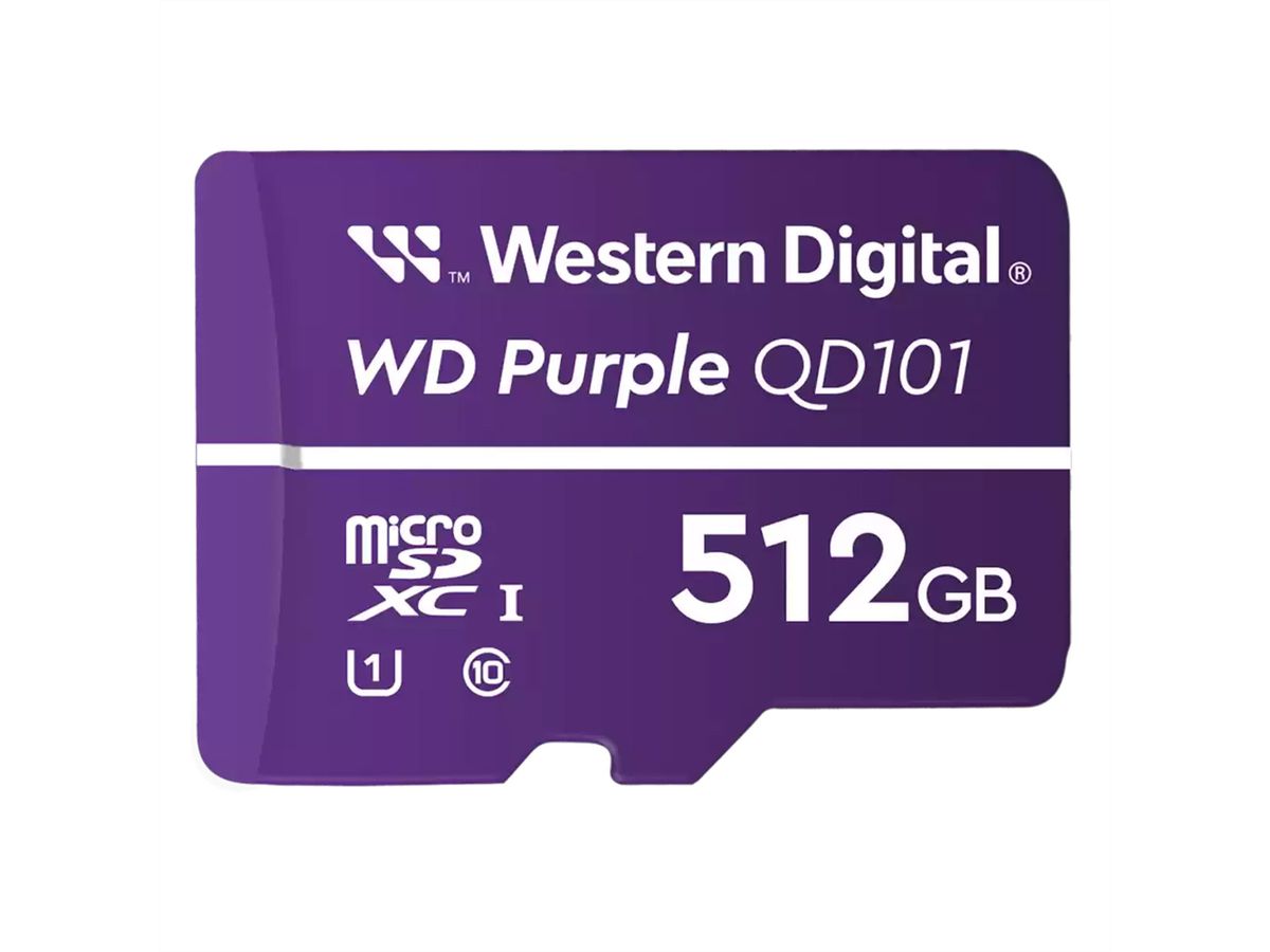 Western Digital Purple SC Ultra Endurance microSD Card 512 GB