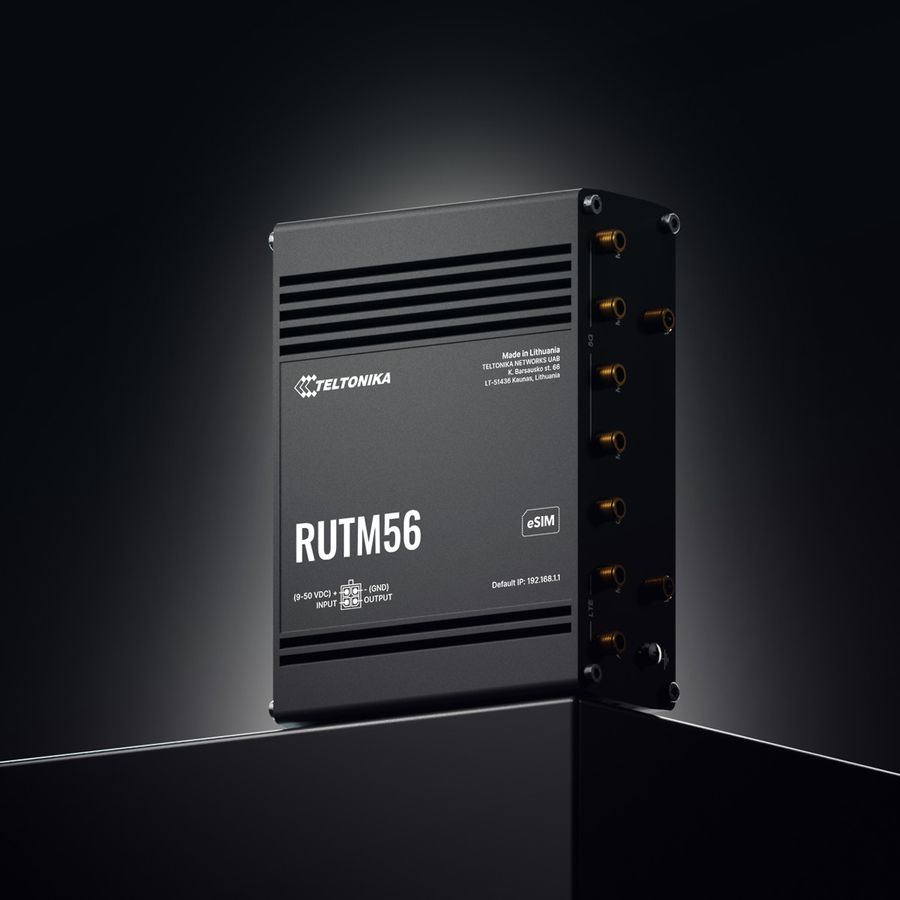 TELTONIKA Routeur RUTM56 avec modem 5G et 4G Cat 4