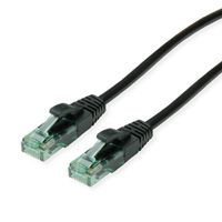 ROLINE RM Cordon UTP Cat.6A / 10 Gigabit, noir, 1 m