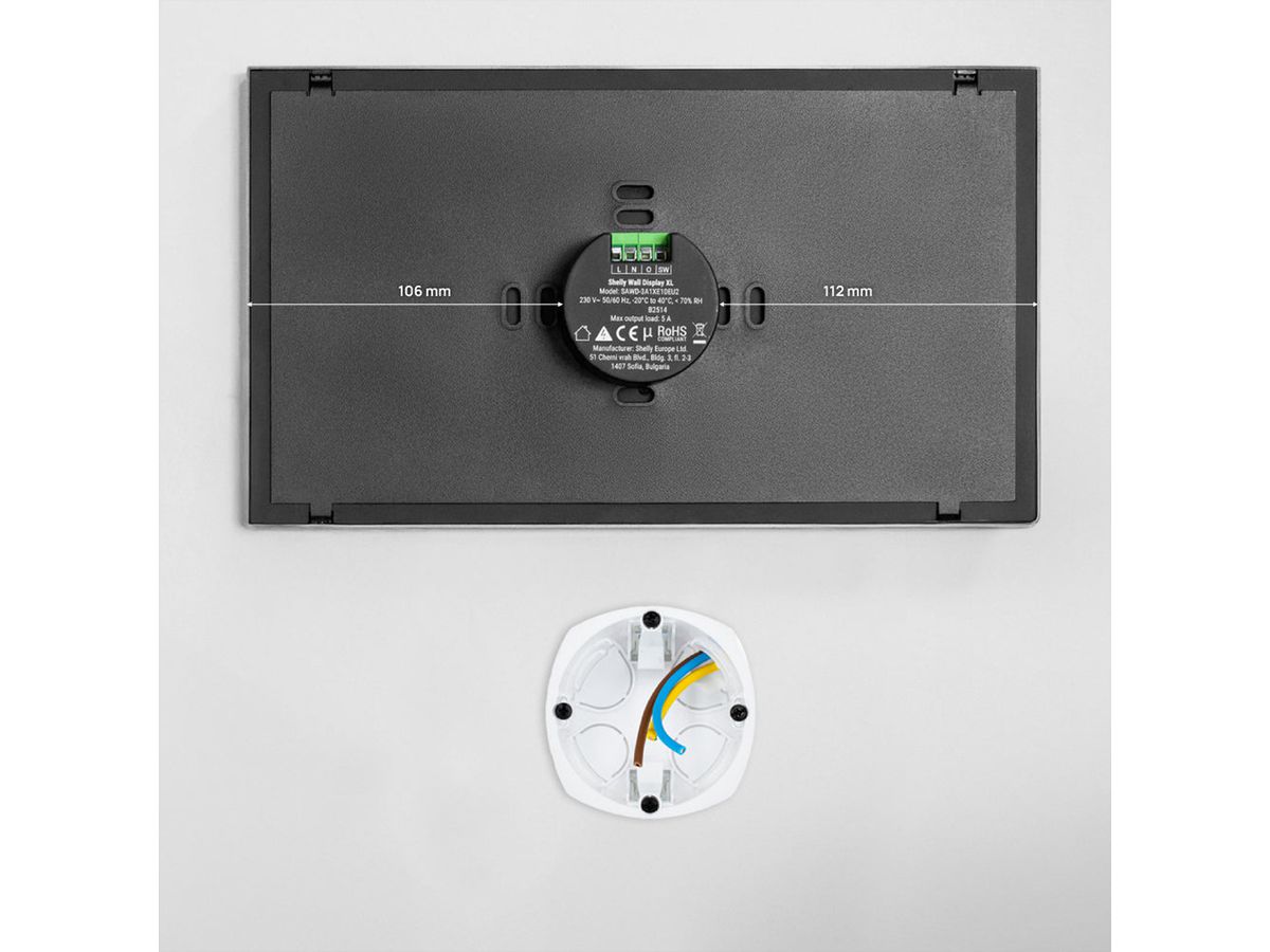 Shelly Wand Display XL grau