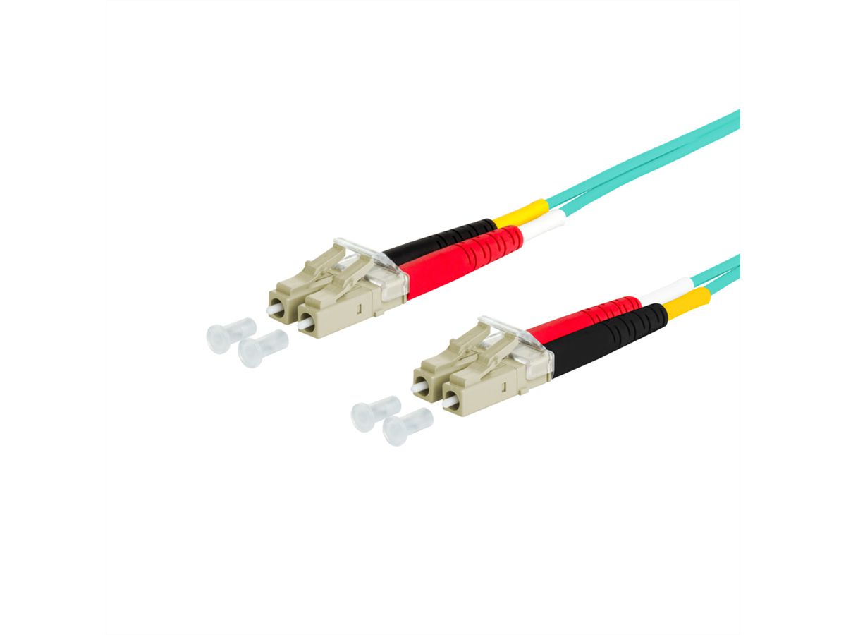 METZ CONNECT OpDAT cordon de brassage, LC-D/LC-D OM3, 5 m