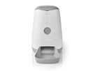 Distributeur de nourriture Nedis SmartLife Wi-Fi 3,7 l pour chiens et chats, Android™ / IOS, Blanc, Gris
