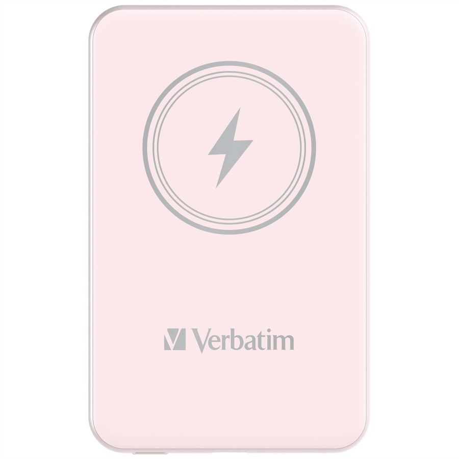 Verbatim Powerbank 5000 mAh Pink, 15W, PD20W, USB-C