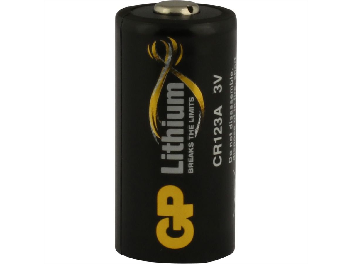 GP Batteries Lithium CR123A 1er Blister