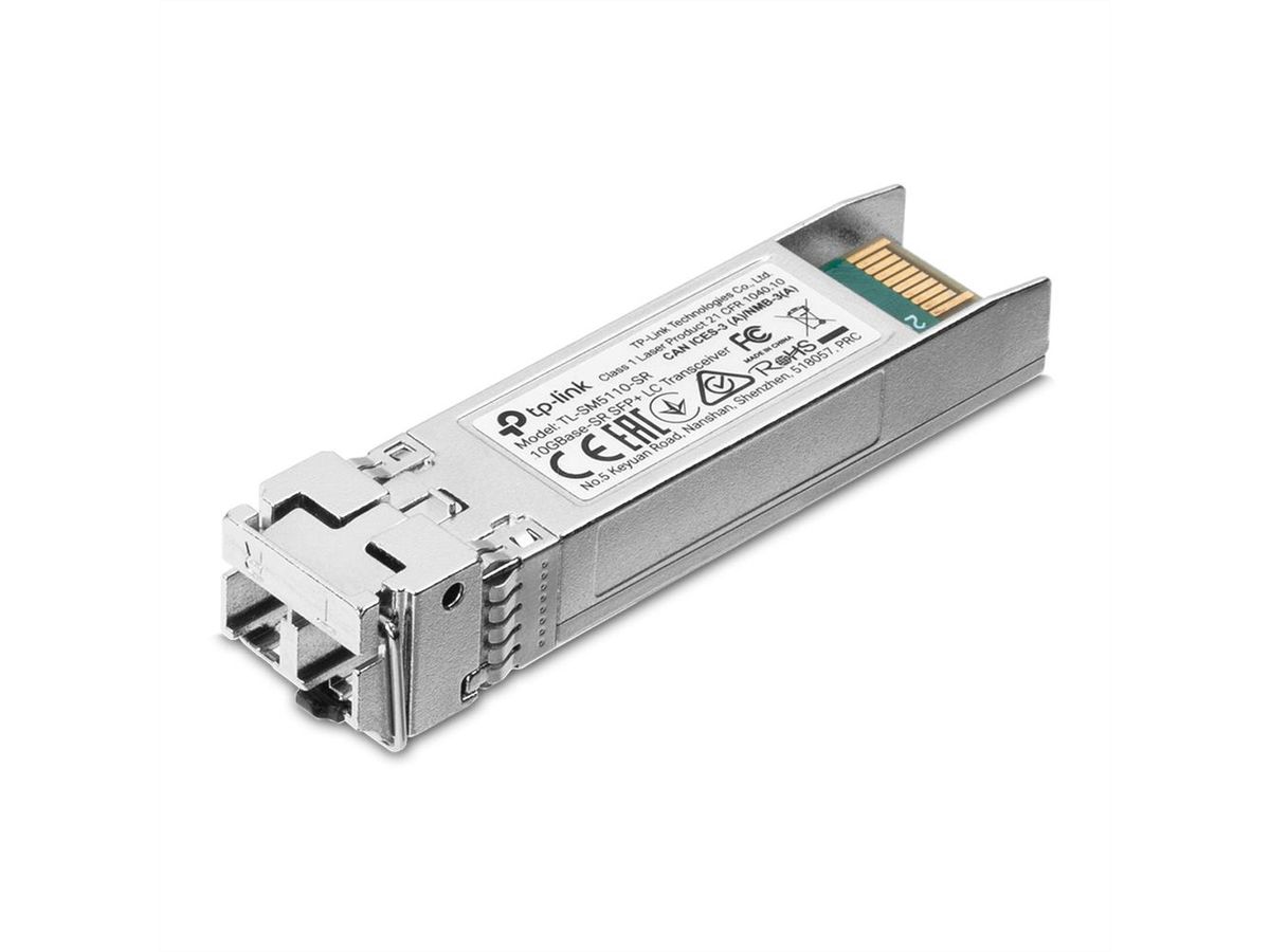 TP-Link SM5110-SR Transceiver , 850nm Multi-mode, LC Duplex Connector