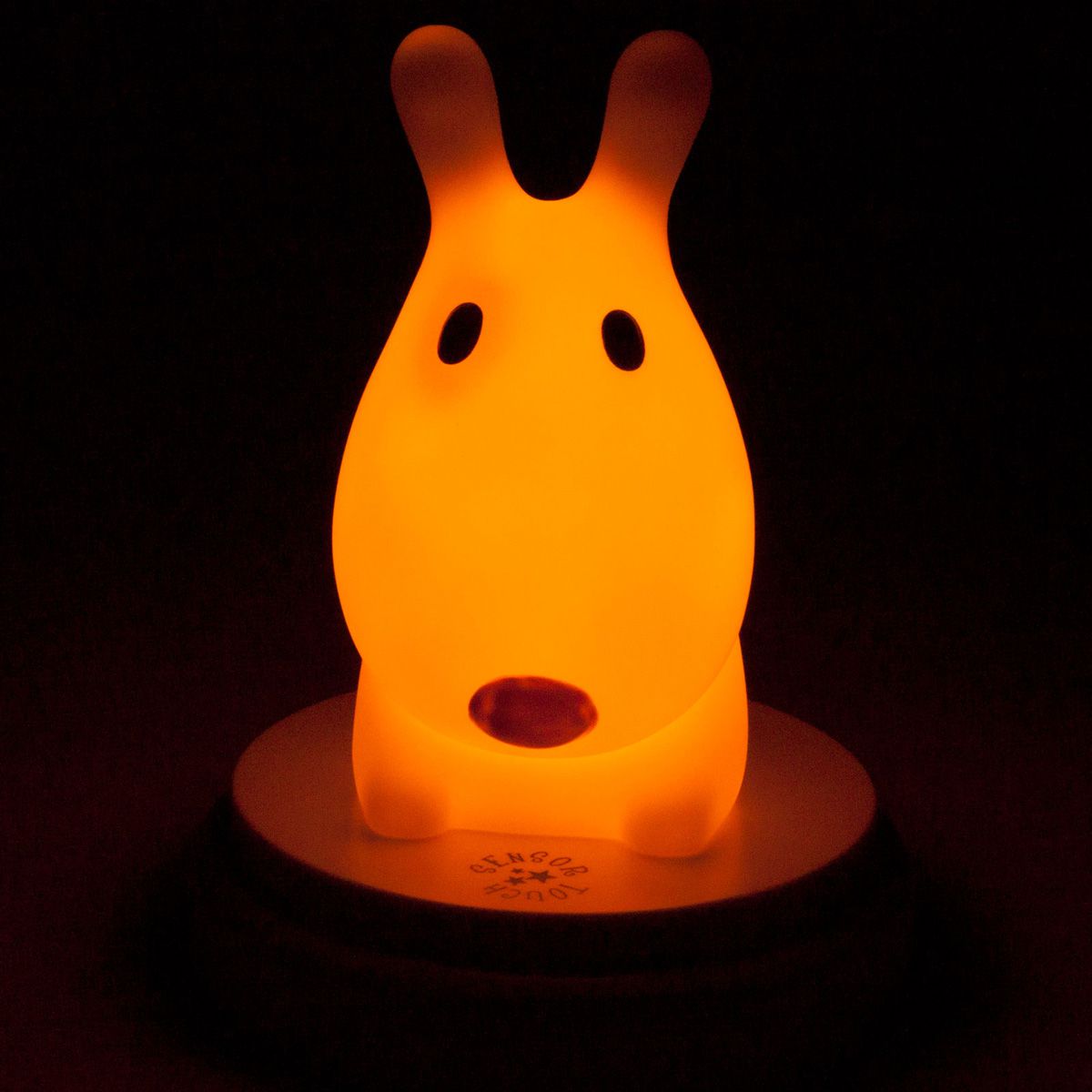 Veilleuse LED Alecto INNOCENT DOG, jaune, chien