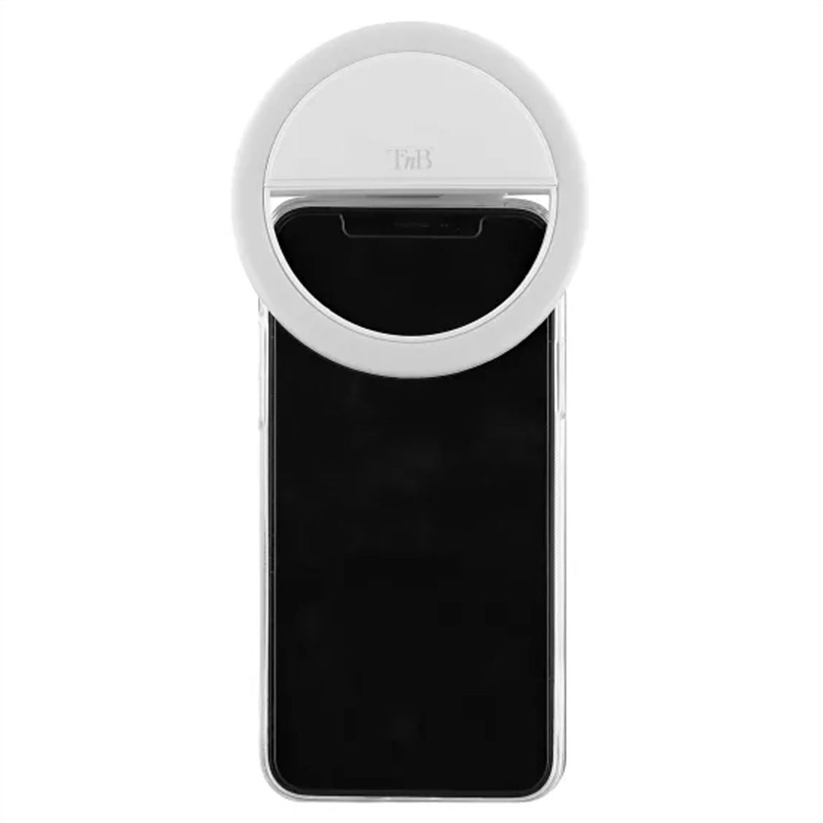 T'nB Influence LED Ring Clip für Smartphone, 6500K,125 mAh Akku