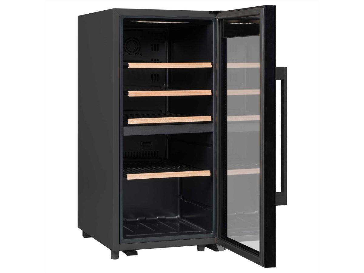 Climadiff Armoire à vin CD41B1, Autonome, 2 zones, 41 bouteilles