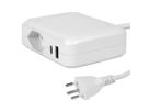 Steffen station de charge IQ simple, 1xT13 + 1xUSB-A 36W + 1xUSB-C PD 45W, blanc, 1.5m
