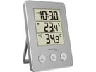 Technoline Station de température WS9175 gris Indicateur de température intérieure et extérieure