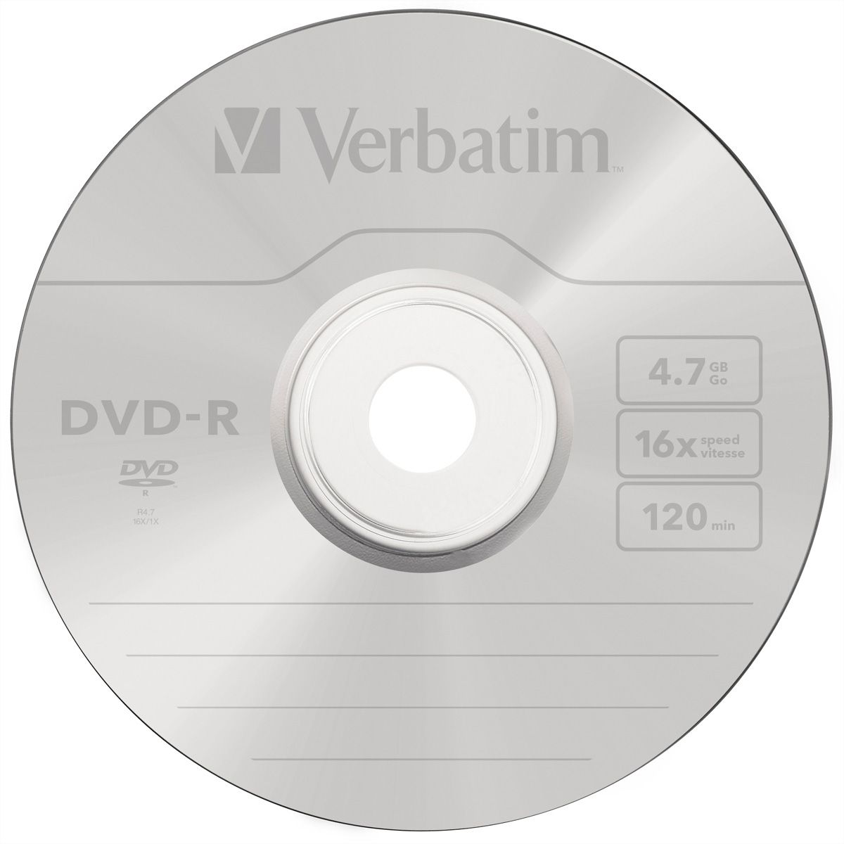 Verbatim DVD-R Jewel 4.7GB 16x 5 Pack