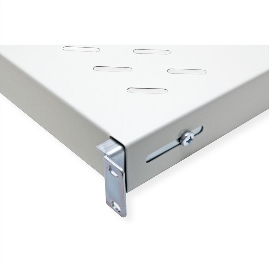 ROLINE 19" Etagère 1U, 500P 50 kg gris