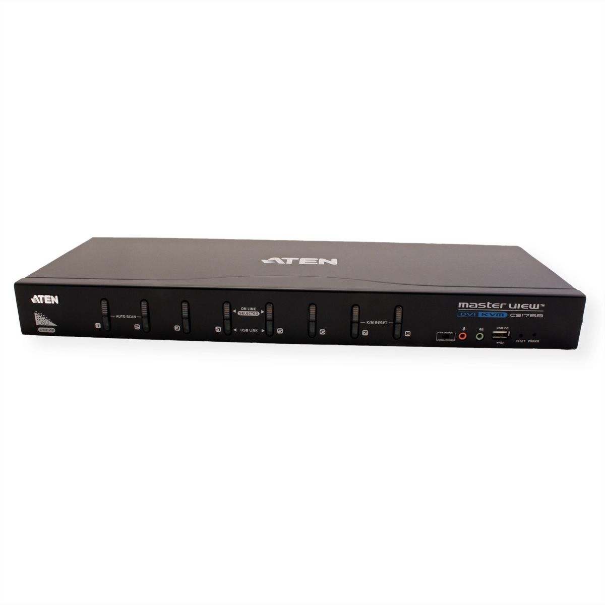 ATEN CS1768 Switch KVM DVI, USB, Audio, 8 ports
