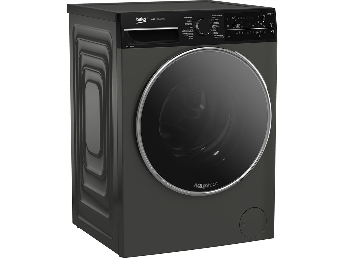 Beko lave-linge WM520, 9kg, A-10%, manhattan gray