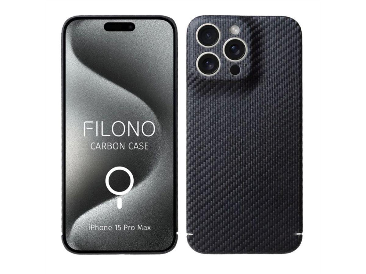 Filono Carbon Case, iPhone 15 Pro Max, MagSafe