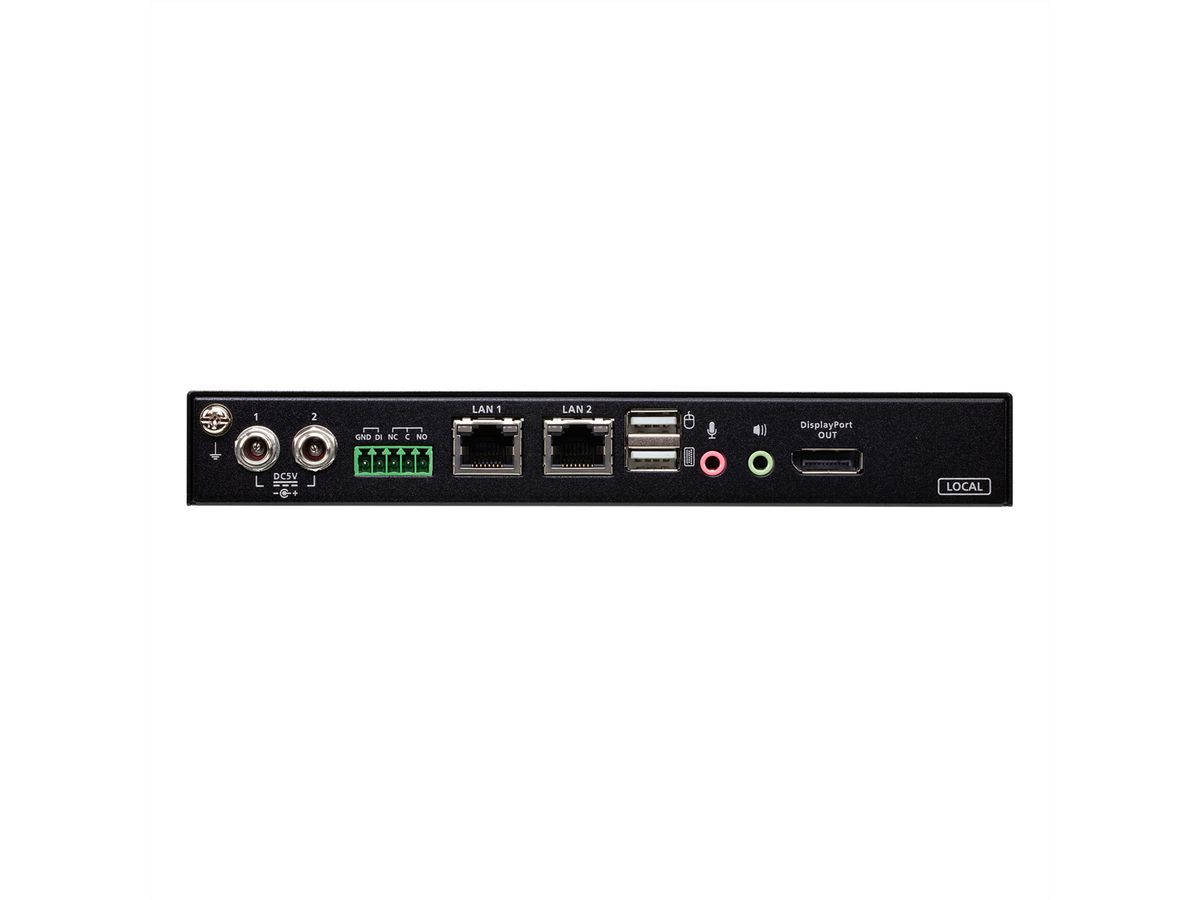 ATEN CN9950 1 Commutateur KVM DisplayPort 4K à un port sur IP accès de partage local/distant