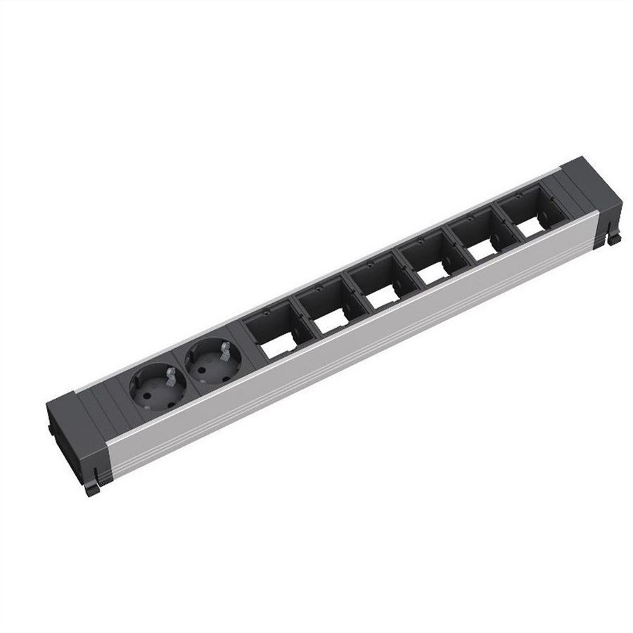 BACHMANN CONFERENCE TOP FRAME X-Large Einsatz 2x Schutzkontakt 6x ABD