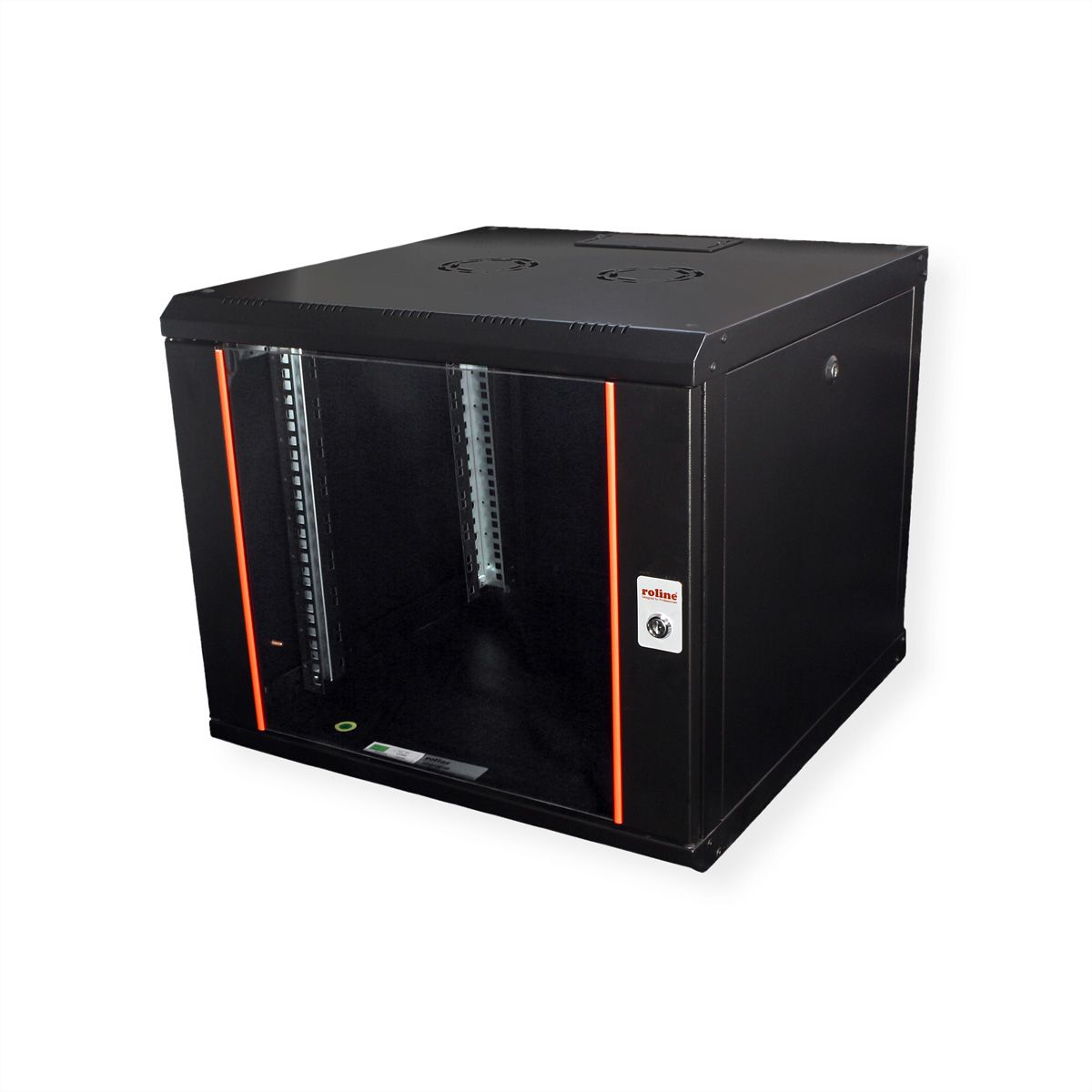 ROLINE 19-Zoll Wandgehäuse Pro 9 HE, 600x600 BxT schwarz