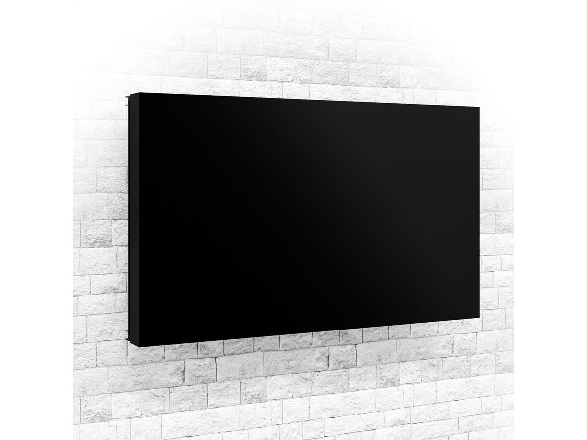 Hagor Wandhalter WH OH 75, Outdoor-Wandhalterung für Samsung OH 75, schwarz