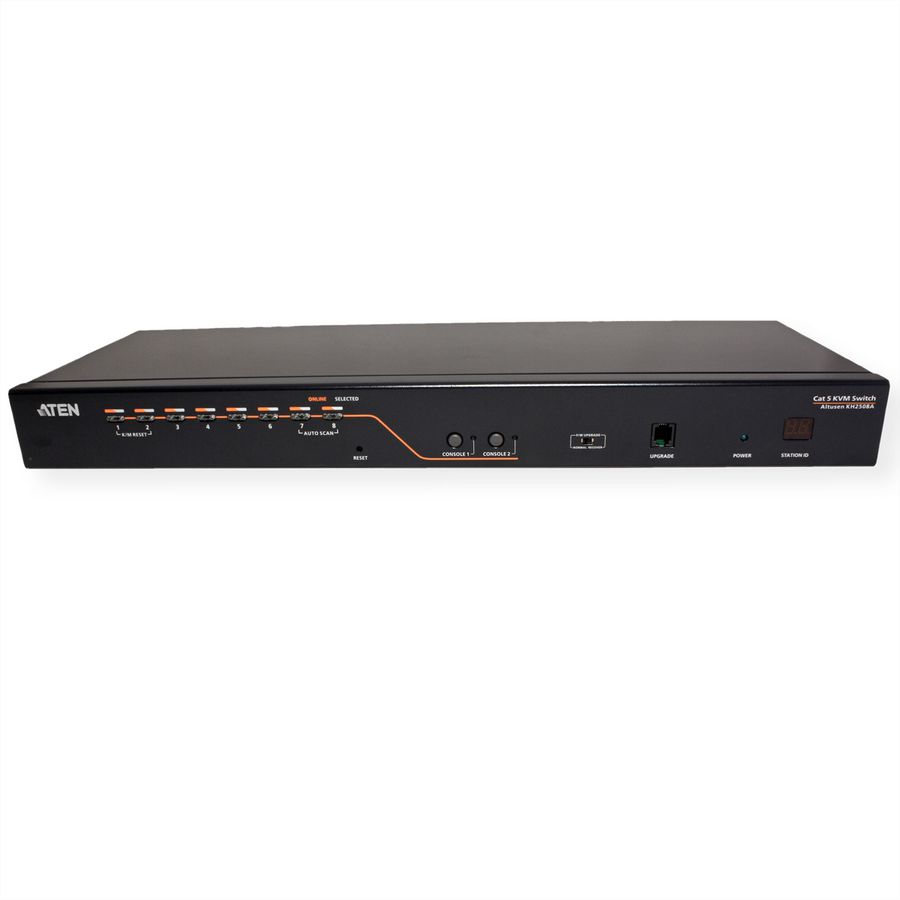 ATEN KH2508A Switch KVM, VGA, PS/2-USB over Cat 5, 2 User, 8 ports