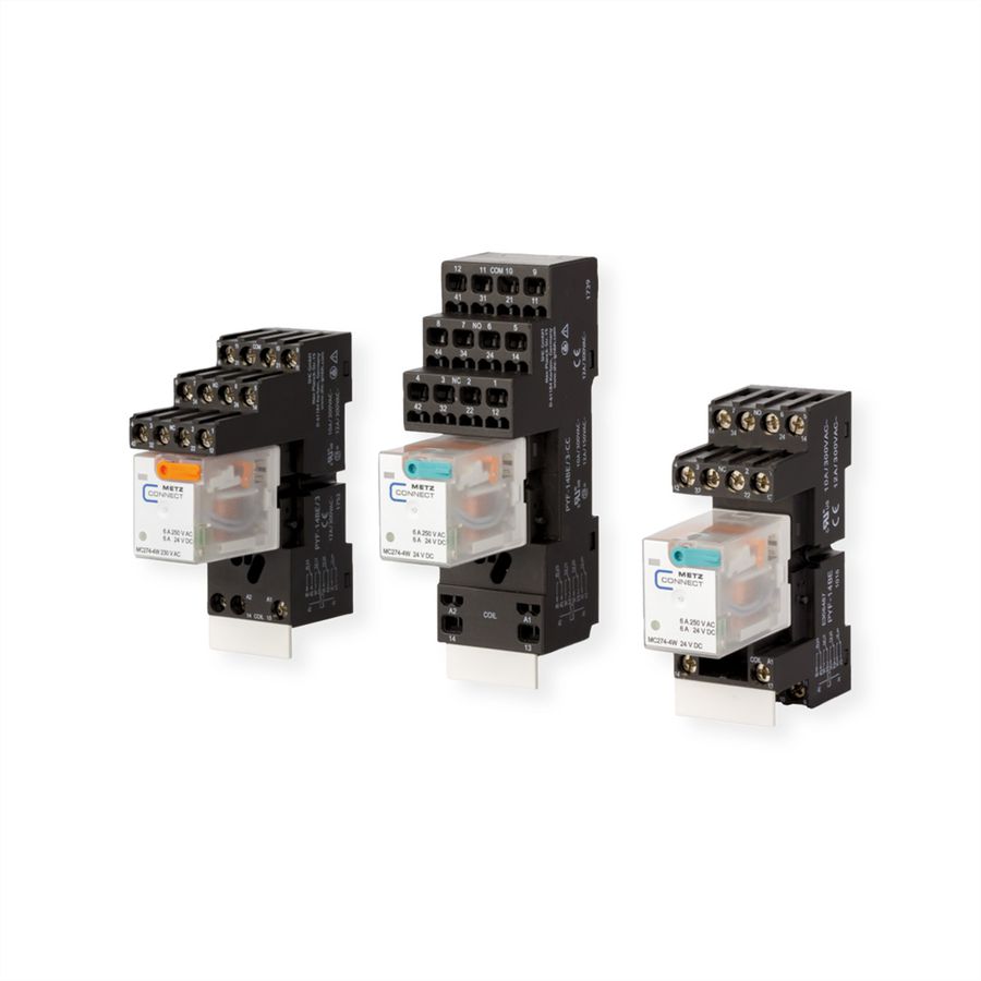 METZ CONNECT MC274-4W 230 V AC Industrierelais