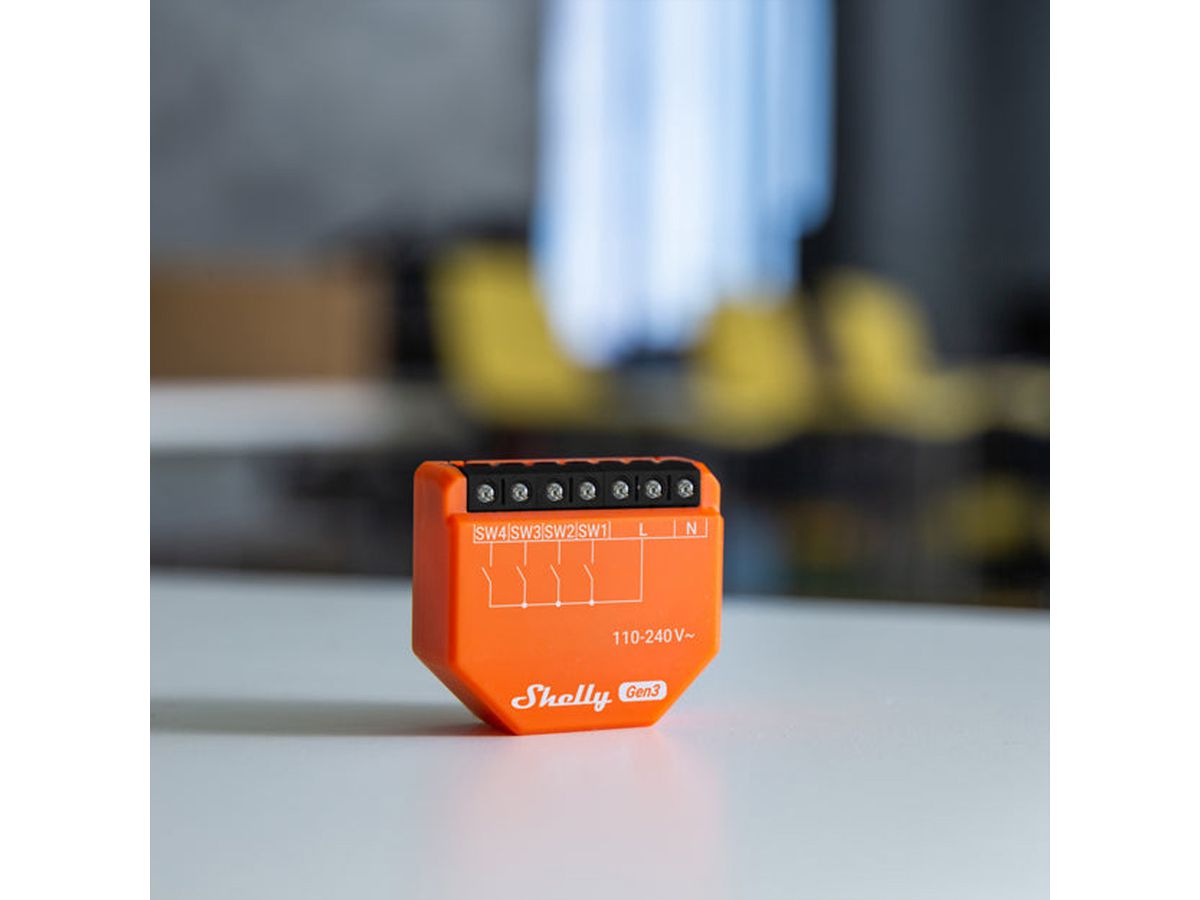 Shelly Tasterschnittstellei4 Gen3