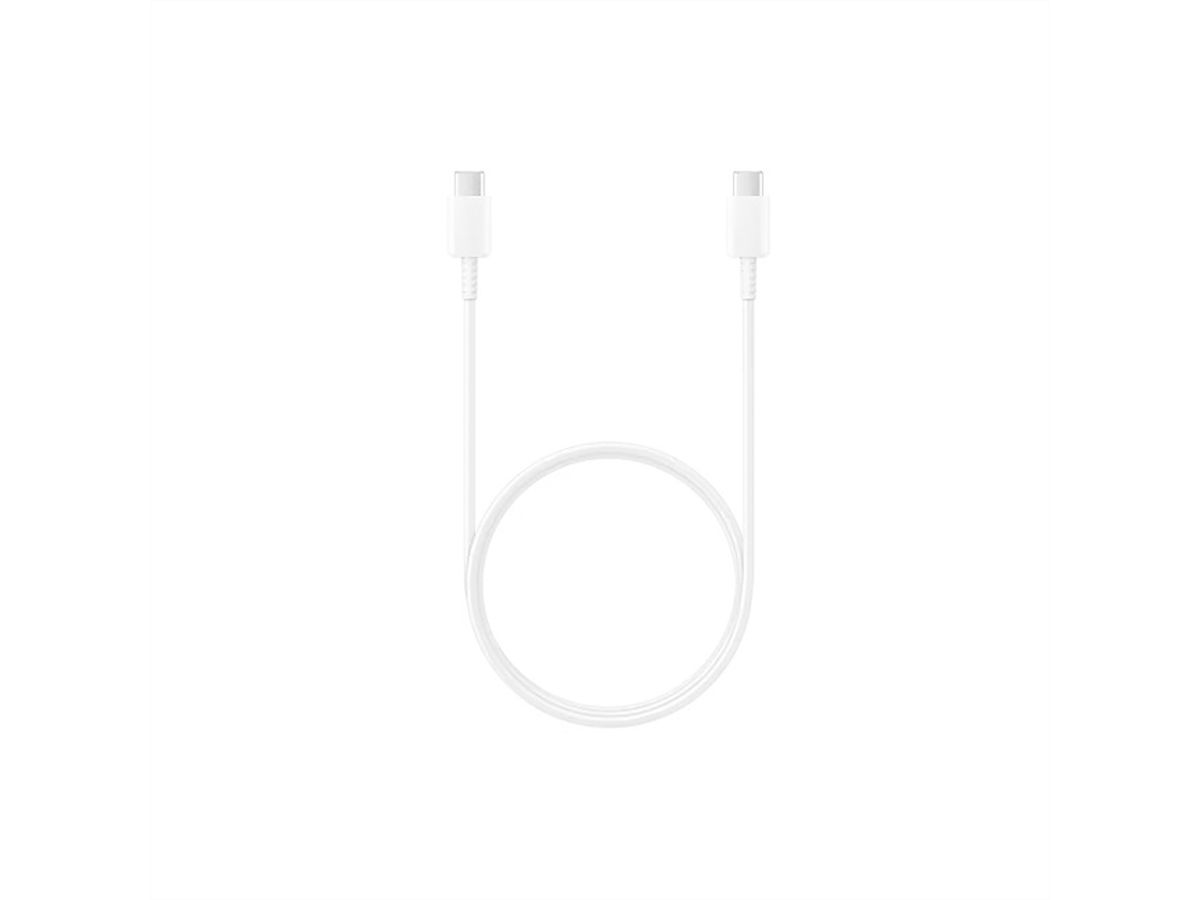 Samsung Câble de données USB type-C (2 pièces), USB 2.0, blanc, 1 m