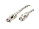 VALUE Patchkabel Kat.6 (Class E) S/FTP (PiMF), LSOH, grau, 5 m