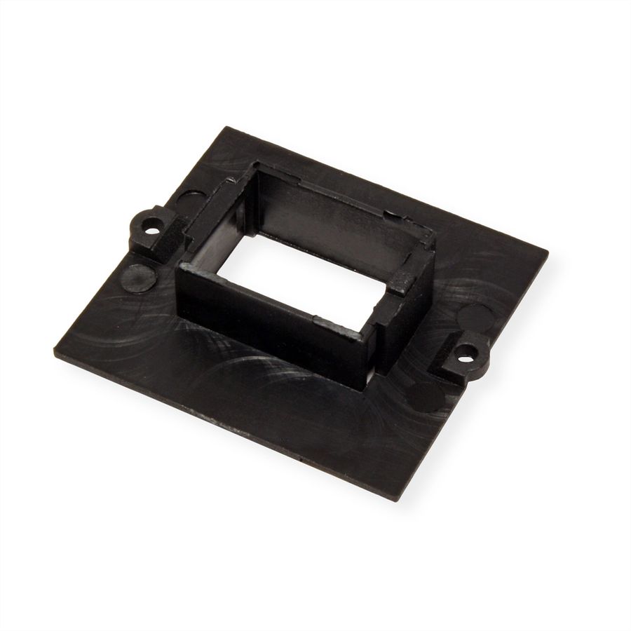 BACHMANN Module Cadre 1x Keystone, noir
