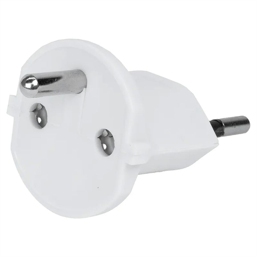 Fix -Adapter D Schutzkontakt / CH 3-polig (T12), Bulk Verpackung, VPE 100 Stück