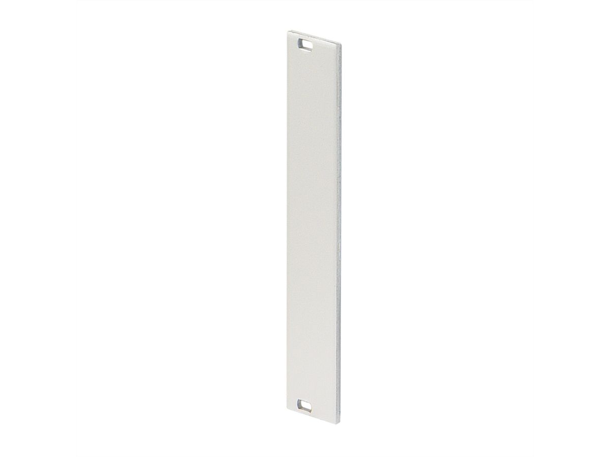 Face avant SCHROFF, non blindée, 3 U, 63 HP, 2,5 mm, alu, anodisé, bords non traités