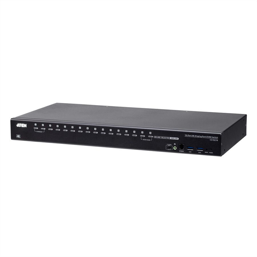 ATEN CS19216 16-Port USB3.0 4K DisplayPort KVM