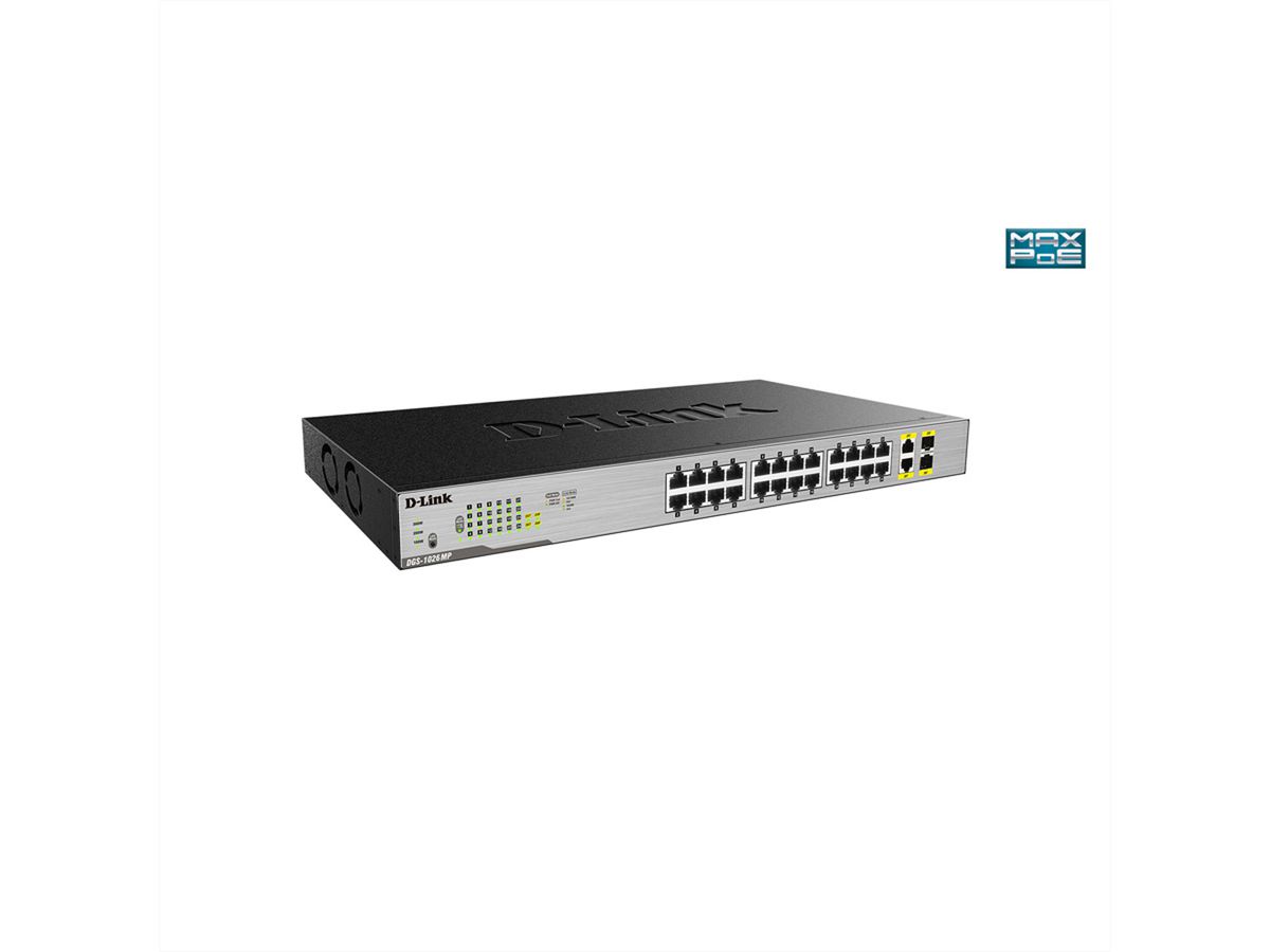 D-Link DGS-1026MP Switch 26 ports PoE+ Gigabit Layer2?
