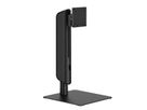 VALUE Schwerlast-LCD-Arm, freistehend, höhenverstellbar, 17-49 Zoll, bis 18 kg, schwarz