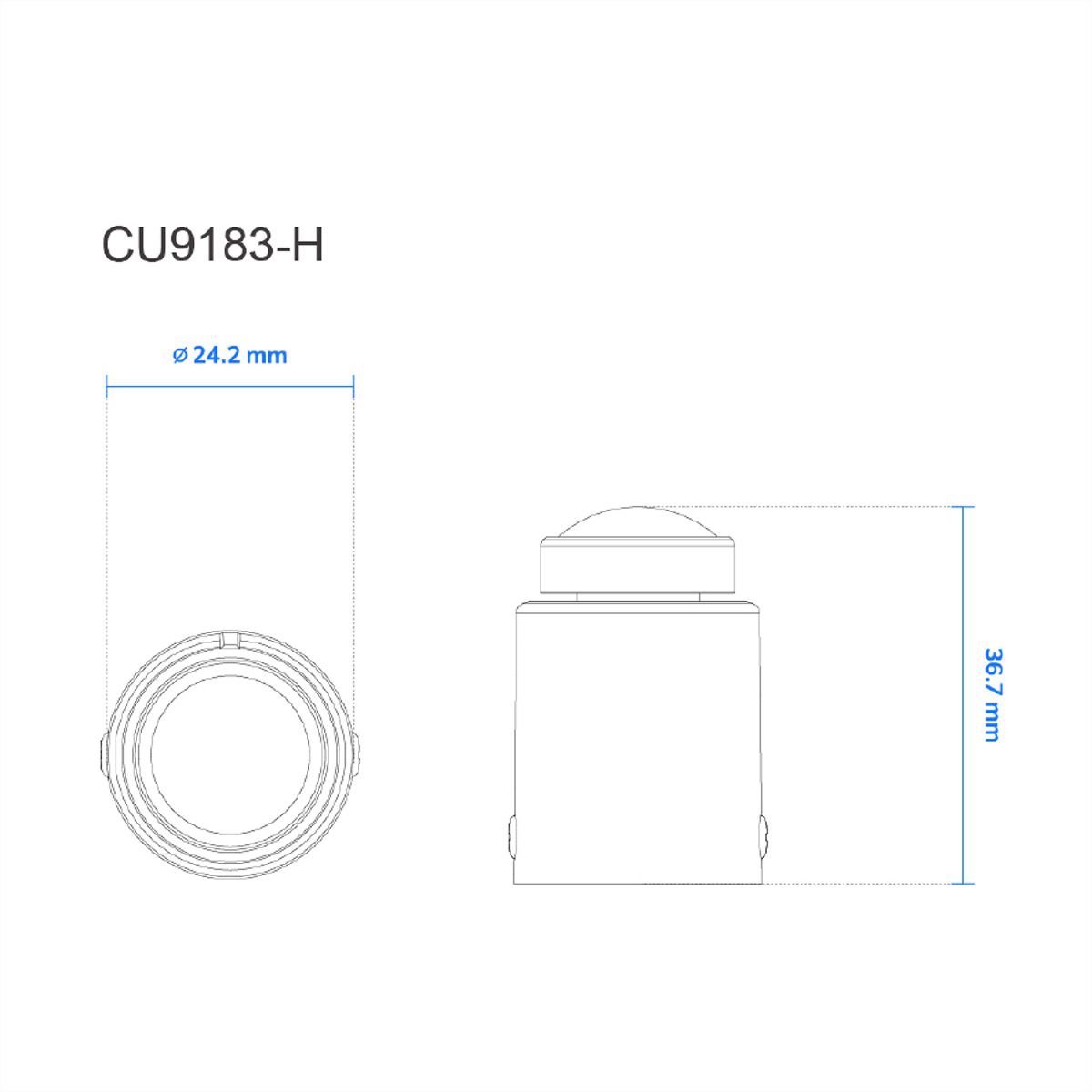 VIVOTEK CU9183-H Sensormodul 5 MP, 180°