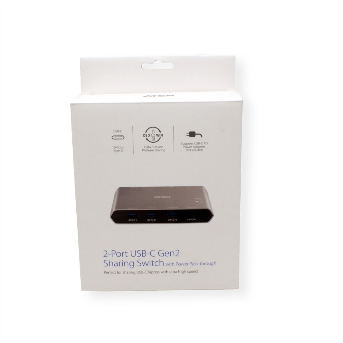 ATEN US3342 2x4 USB-C Gen2 Sharing Switch