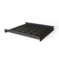 Étagère varistar SCHROFF, fixe, 75 kg, RAL 7021, 600W 700D
