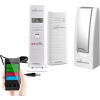Technoline Mobile Alerts MA 10007 Set Gateway Basisstat.+Pro S. Temp./Luftfeu.