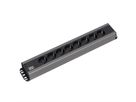 BACHMANN Multiprise 8x contact de protection, compatible rack 19 pouces, 2 m