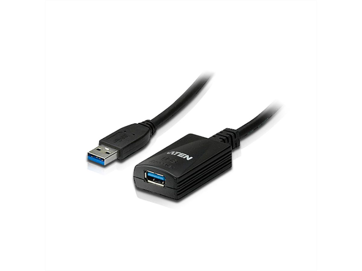 ATEN UE350 Câble d'extension USB 3.0, noir, 5 m
