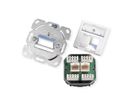 TELEGÄRTNER Embase AMJ45 2x RJ45 Cat.6/Classe E blanc alpin, (A+B+C)