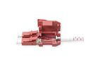 ROLINE Cordon FO 50/125µm OM4, LC/LC, LSOH, UNIBOOT, violet, 2 m