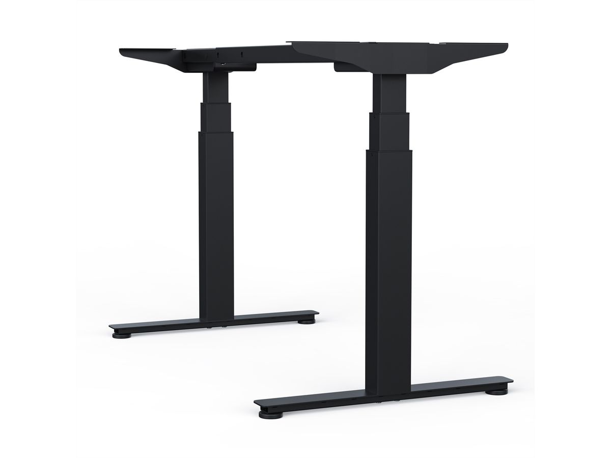 WRK21 Tischgestell Work, 100-180 x 80 / 66,5-130,5cm Höhe