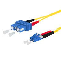 METZ CONNECT OpDAT Patchkabel, SC-D/LC-D OS2, 0,5 m