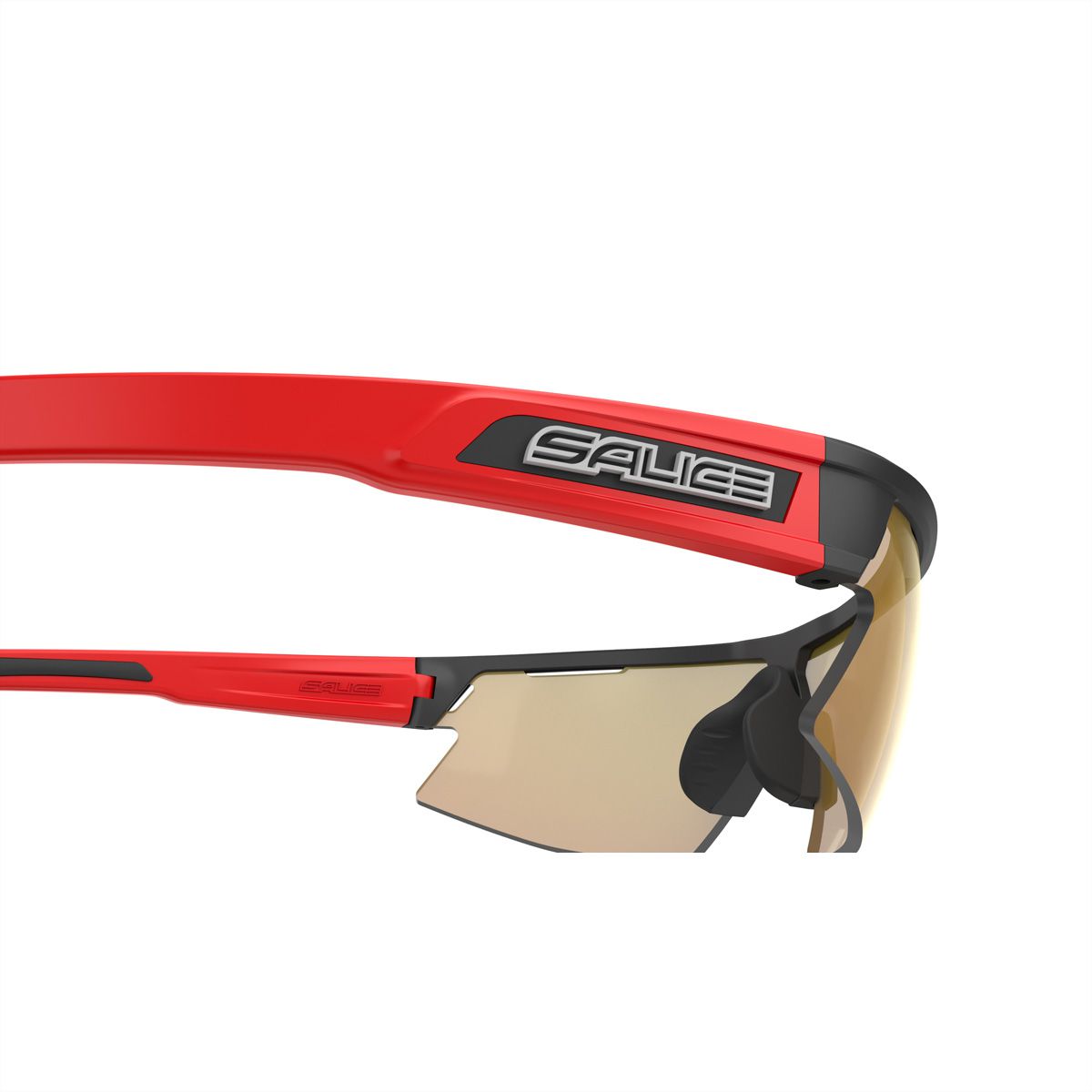 Salice Occhiali Lunettes de sports 025RW, White-Orange / RW Red
