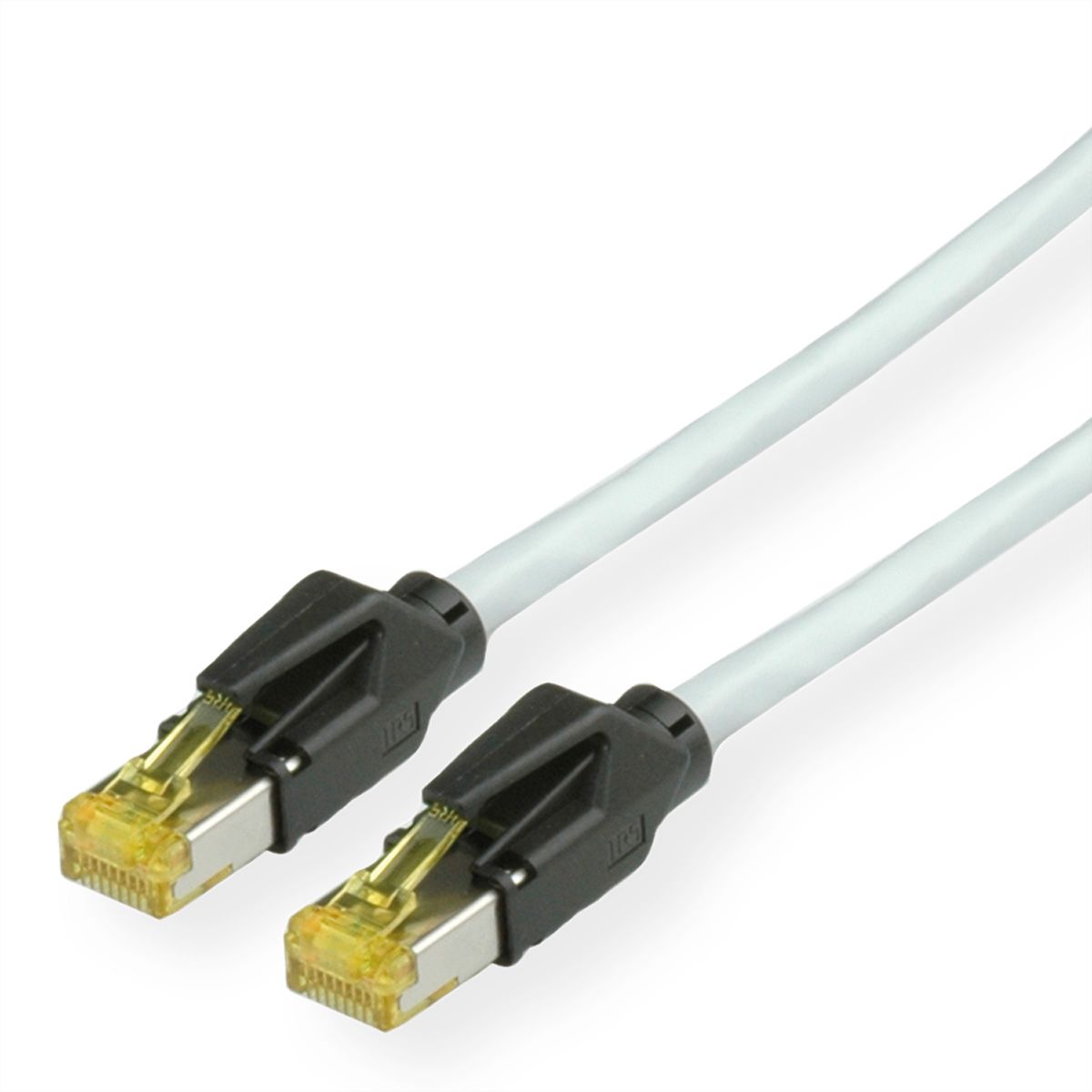 Cordon KERPEN Cat.6A (Classe EA) S/F, MegaLine F6-90, HiRose TM31, LS0H, gris, 3 m